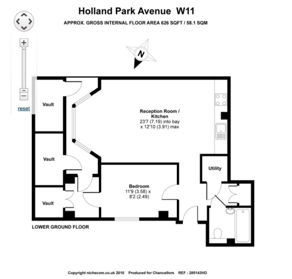 Holland Park Apartment ロンドン エクステリア 写真